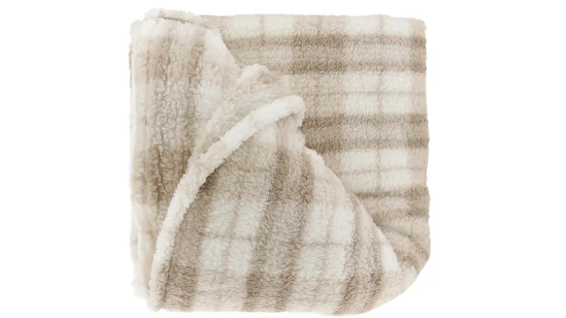 Alix fleece plaid