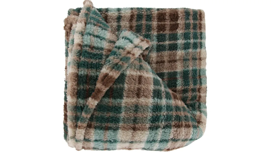 Alix fleece plaid