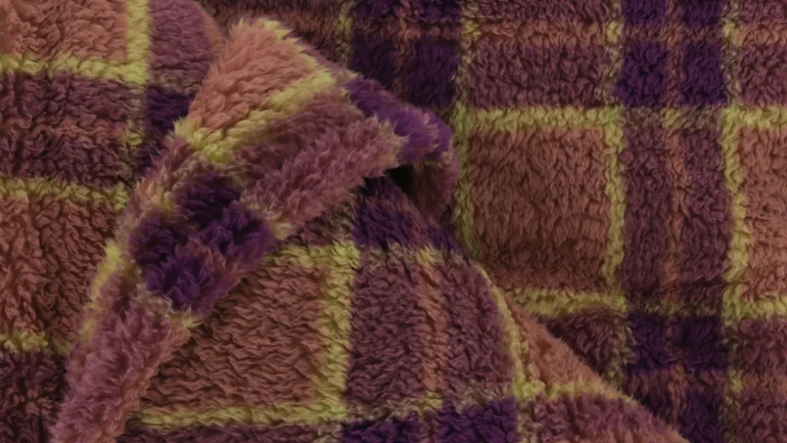 Alix fleece plaid