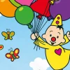 Ballonnen dekbedovertrek
