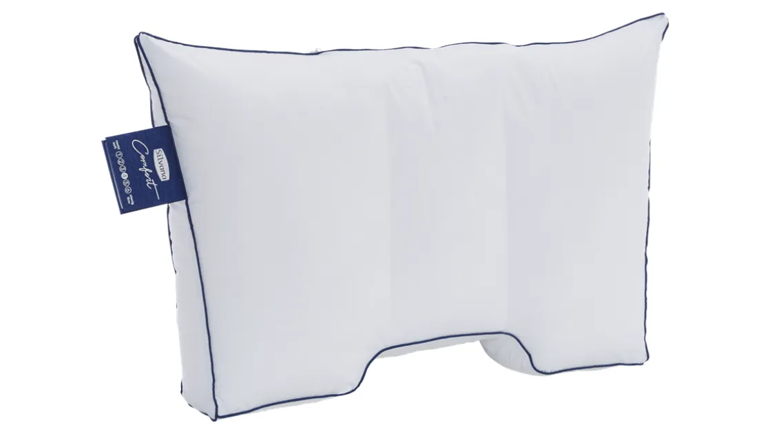 Comfort Blauw synthetisch medium-stevig hoofdkussen