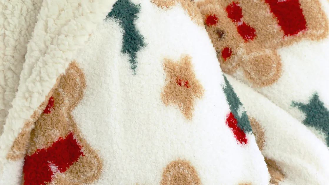 Cookie fleece plaid