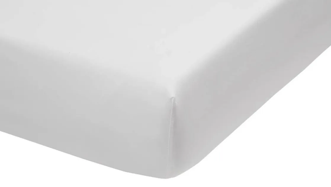 Cotton Uni split-topper hoeslaken