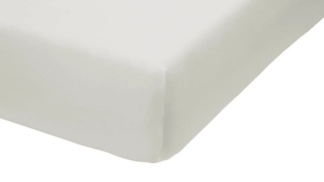 Cotton Uni split-topper hoeslaken