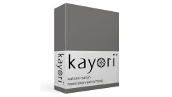 Edo katoen-satijn hoeslaken extra hoog