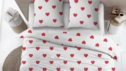 Evi flanel dekbedovertrek