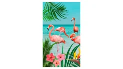 Flamingo strandlaken