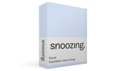 flanel hoeslaken extra hoog