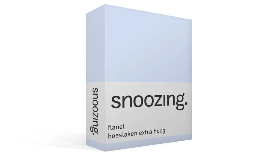 flanel hoeslaken extra hoog