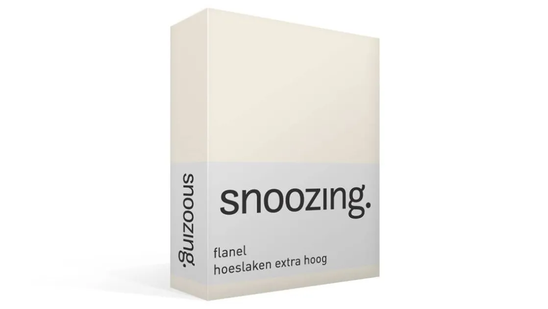 flanel hoeslaken extra hoog