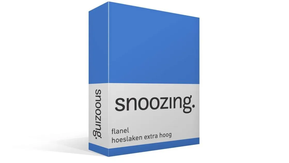 flanel hoeslaken extra hoog