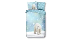 Icebear flanel dekbedovertrek