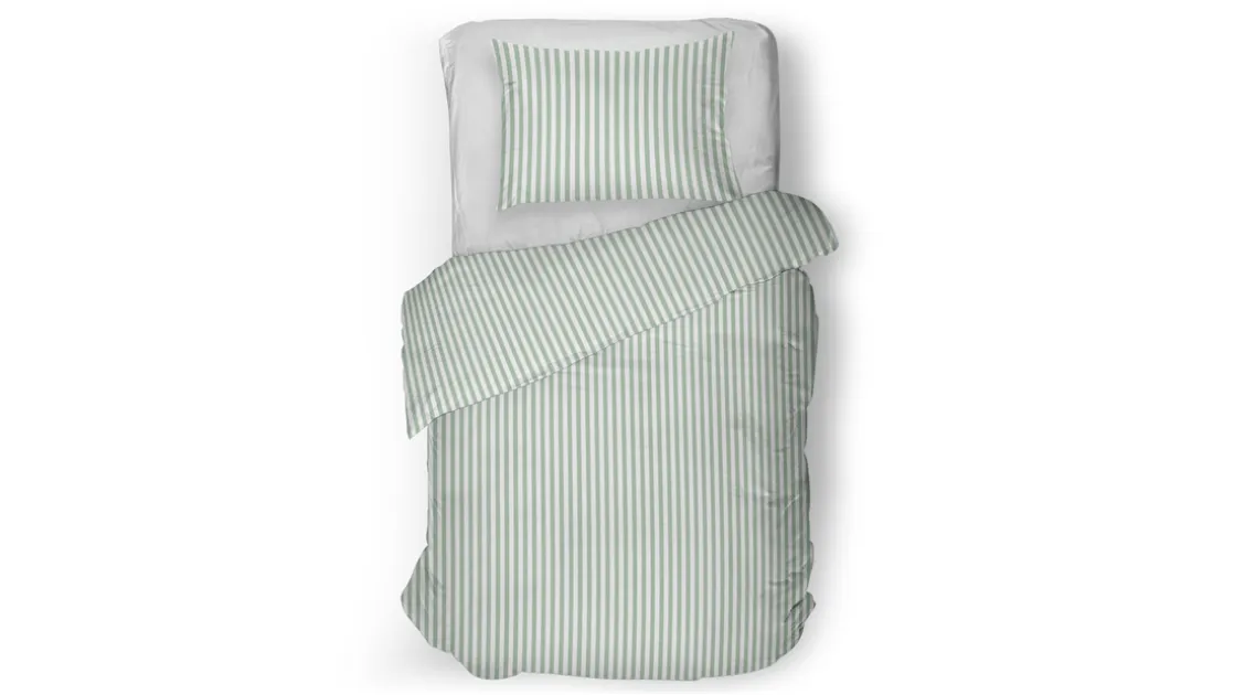 Iris flanel dekbedovertrek