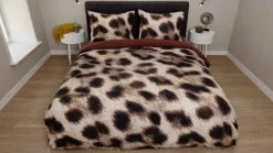 Jaguar flanel dekbedovertrek