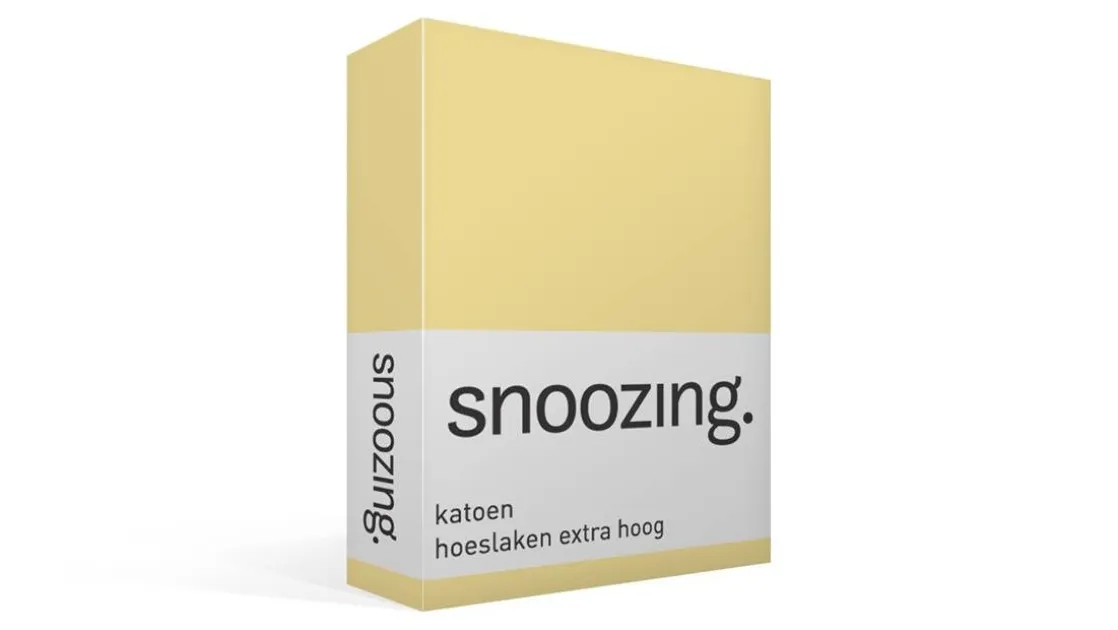 katoen hoeslaken extra hoog