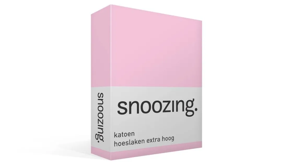 katoen hoeslaken extra hoog