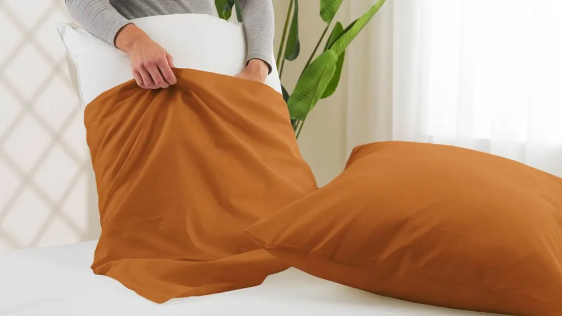 katoen kussenslopen (set van 2)