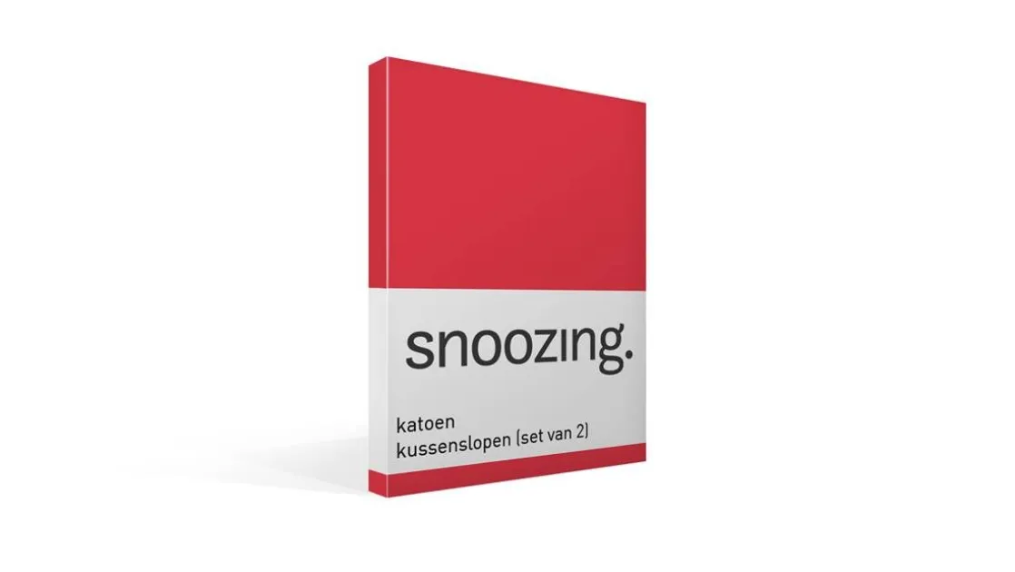 katoen kussenslopen (set van 2)