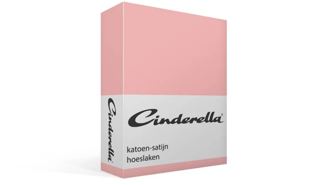 katoen-satijn hoeslaken