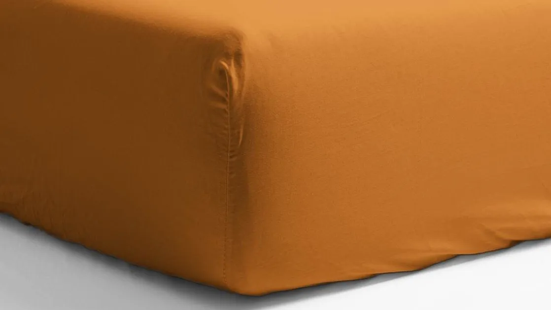 katoen-satijn hoeslaken