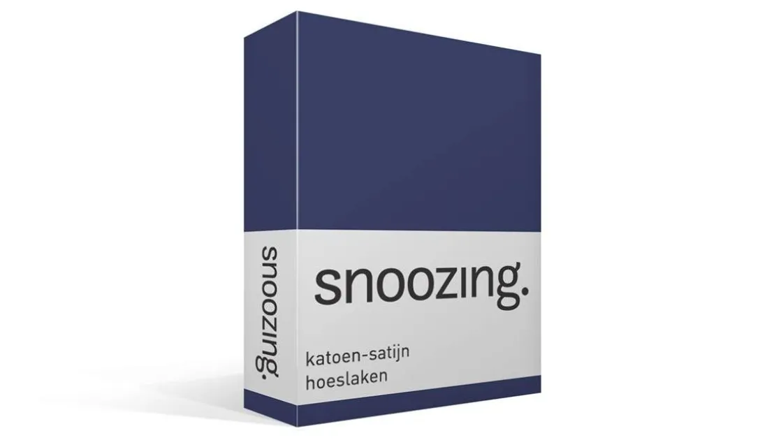 katoen-satijn hoeslaken