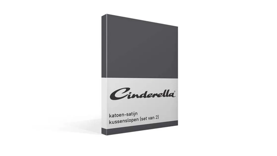 katoen-satijn kussenslopen (set van 2)