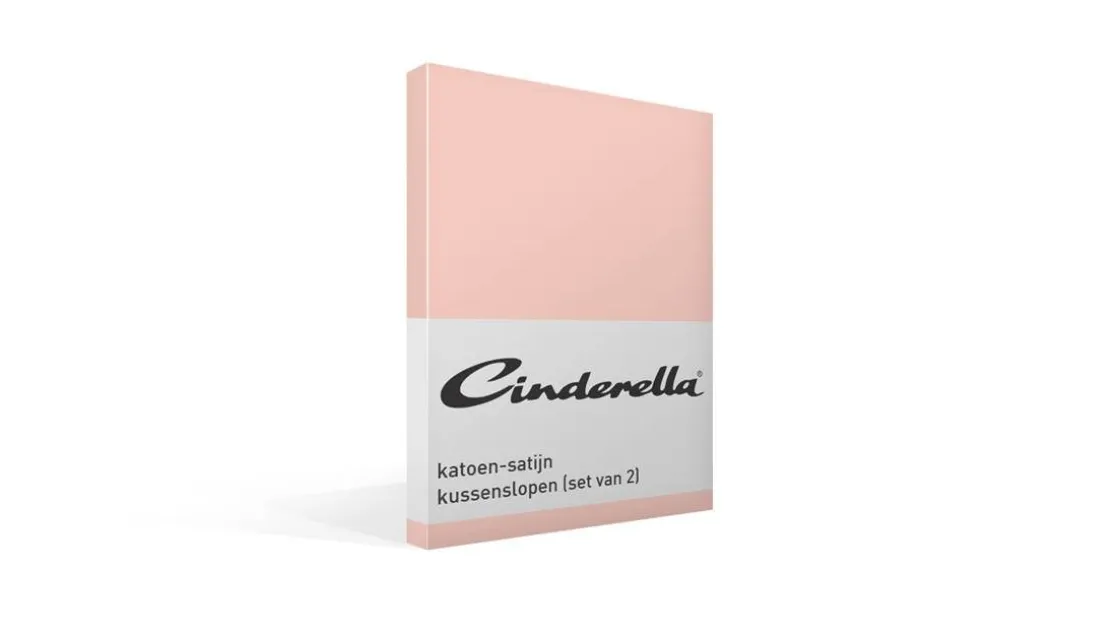 katoen-satijn kussenslopen (set van 2)