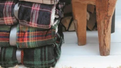 Larsson fleece plaid