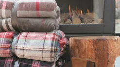 Larsson fleece plaid