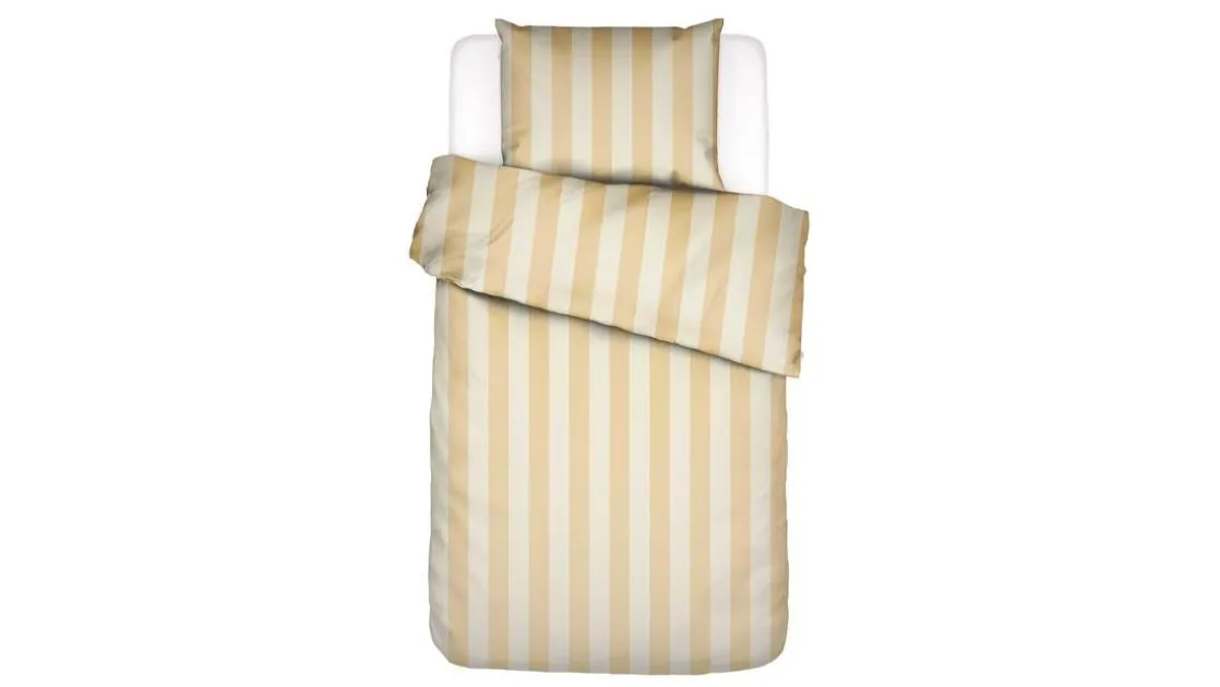 Minte Stripe dekbedovertrek