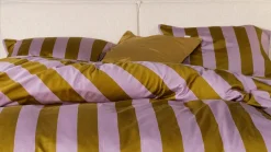 Minte Stripe dekbedovertrek