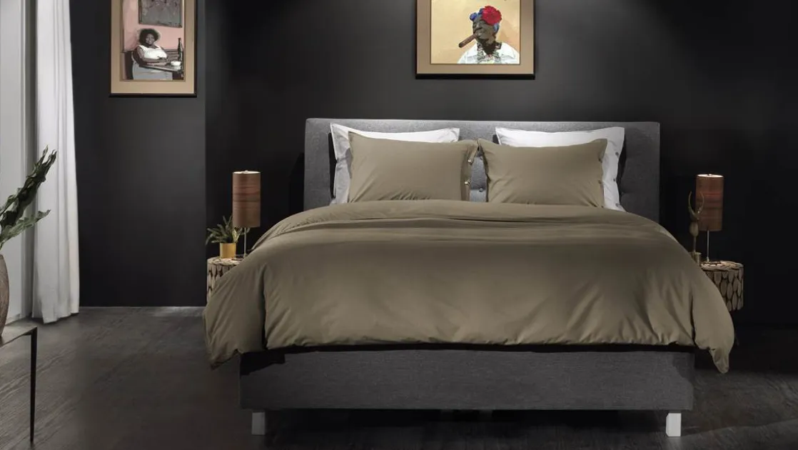 Percale dekbedovertrek