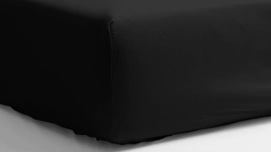 percale katoen hoeslaken extra hoog