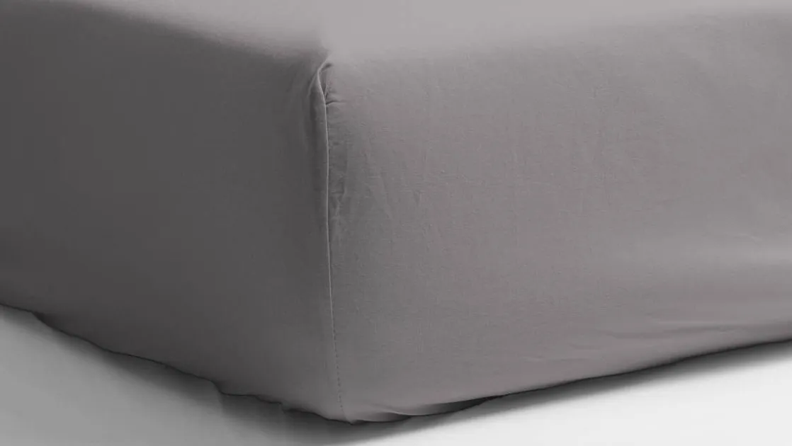 percale katoen hoeslaken extra hoog