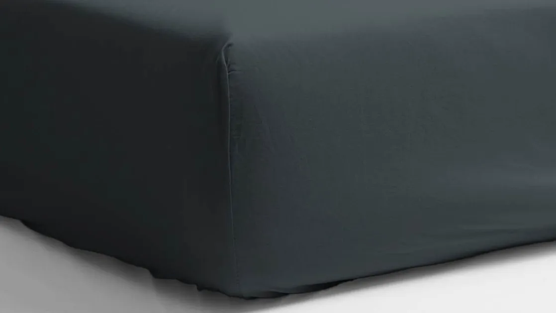 percale katoen hoeslaken extra hoog