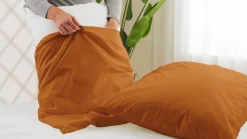 percale katoen kussenslopen (set van 2)