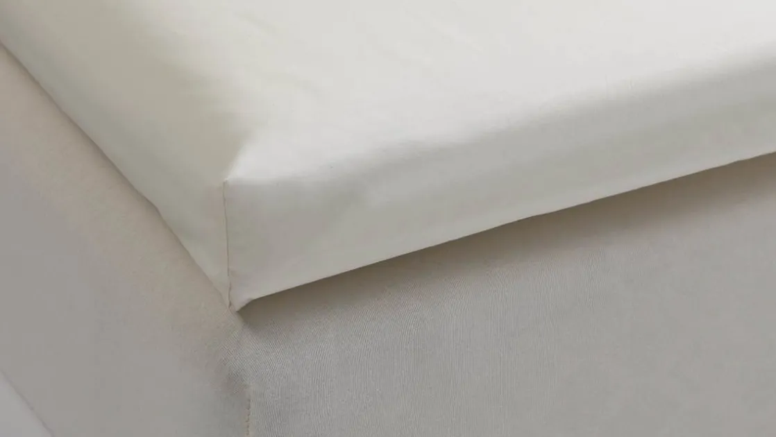 percale katoen topper hoeslaken