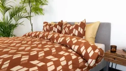 Rina flanel dekbedovertrek
