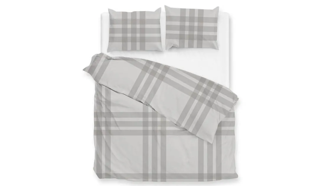 Rombi flanel dekbedovertrek