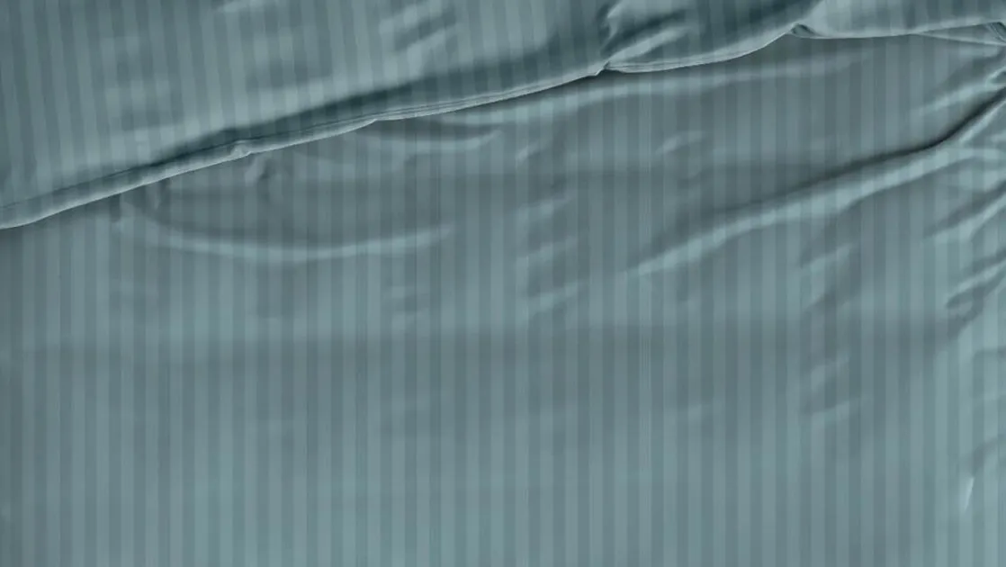 Satijnstreep dekbedovertrek