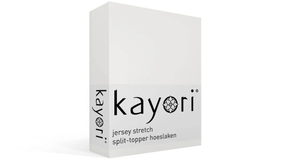 Shizu jersey stretch split-topper hoeslaken