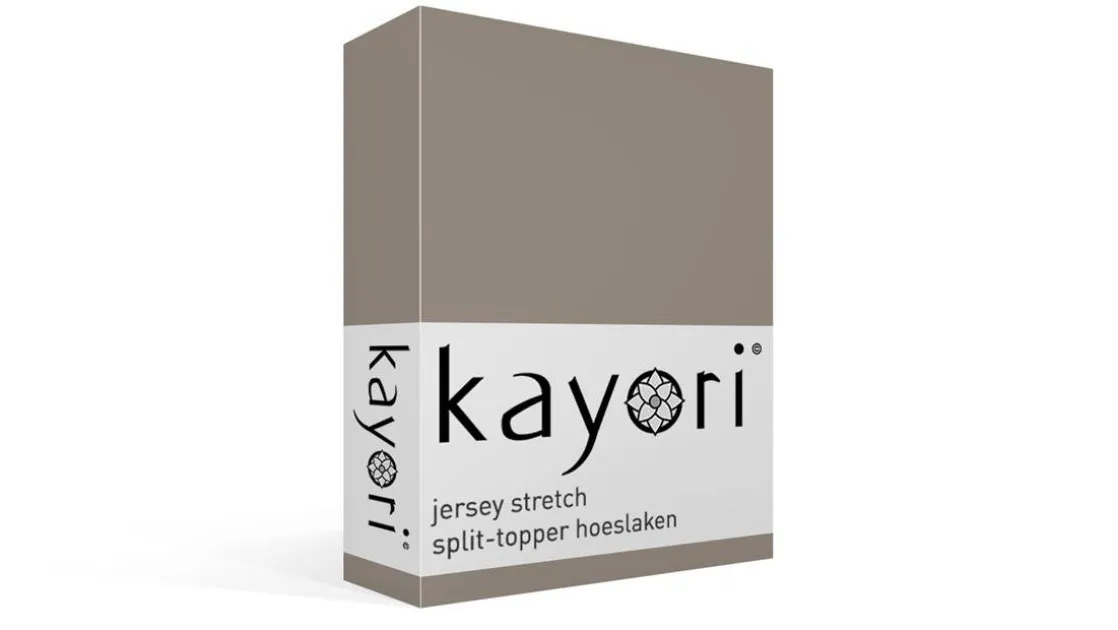 Shizu jersey stretch split-topper hoeslaken