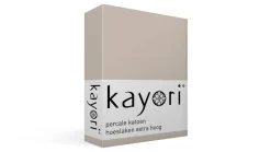 Shizu percale katoen hoeslaken extra hoog