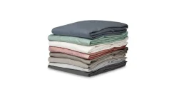 Shizu percale katoen topper hoeslaken