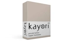 Shizu percale katoen topper hoeslaken