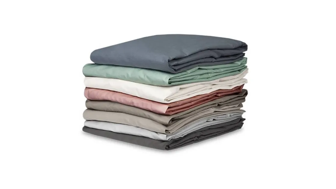 Shizu percale katoen topper hoeslaken