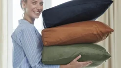 Support Satin kussensloop voor extra stevig kussen
