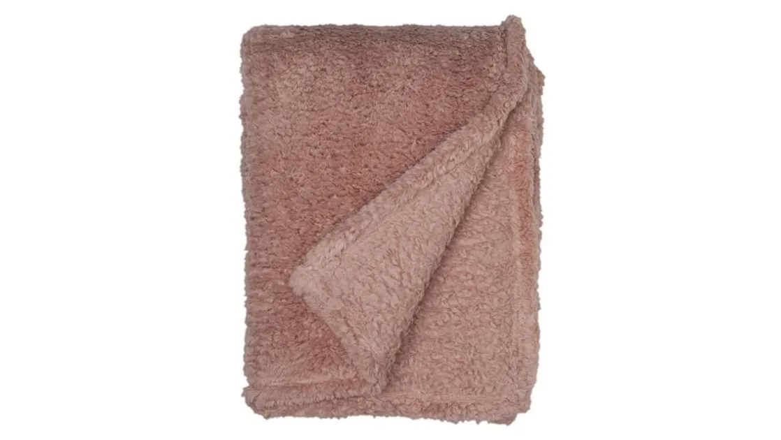 Teddy fleece plaid