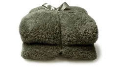 Teddy fleece plaid