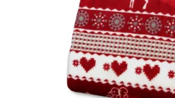 Winter fleece plaid